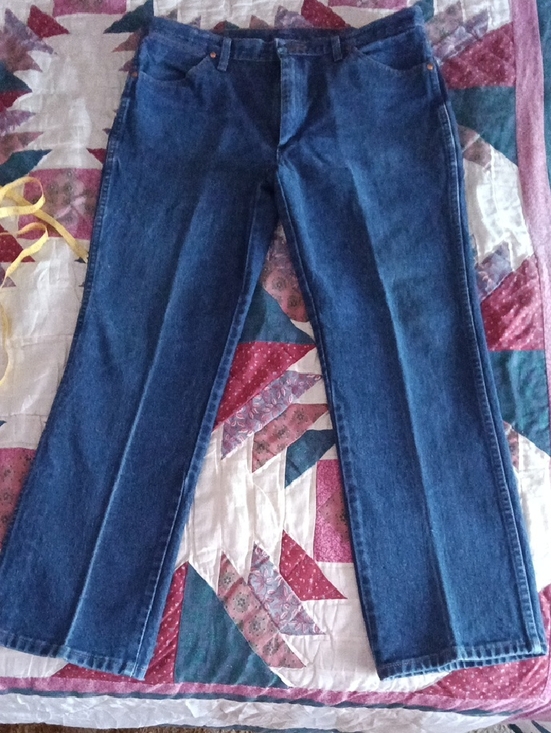 Wrangler Other - Wrangler Men's Bootcut Jeans in Blue Denim